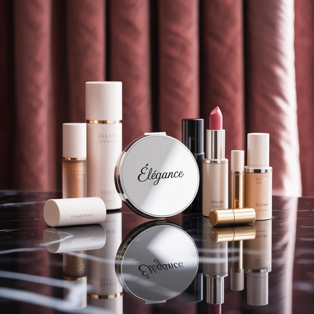 Parisienne Glow élégance luxe cosmétique a la française 